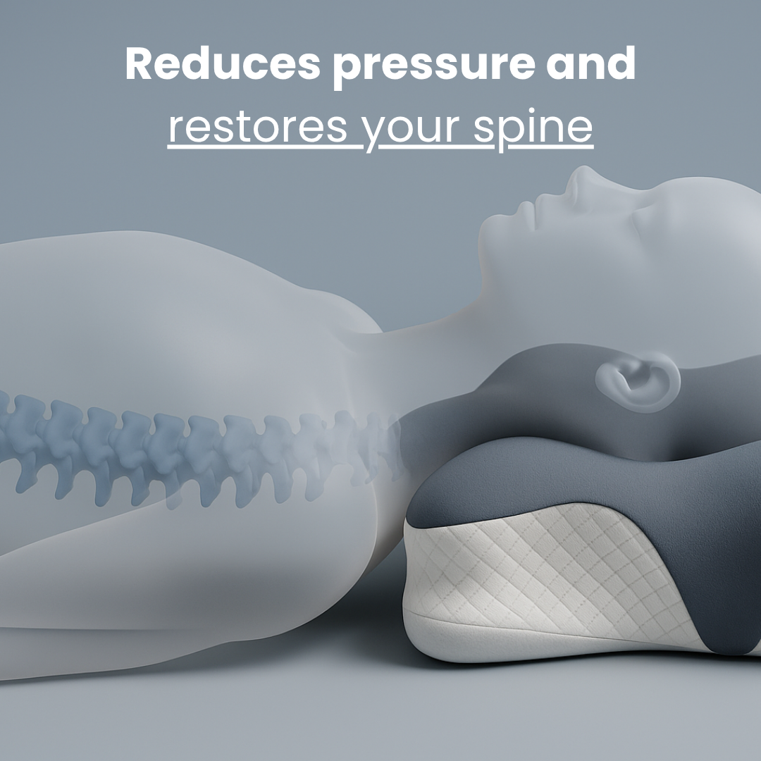 Sleepifly Pillow – Relieves Neck Pain, Reduces Snoring & Restores Deep Sleep