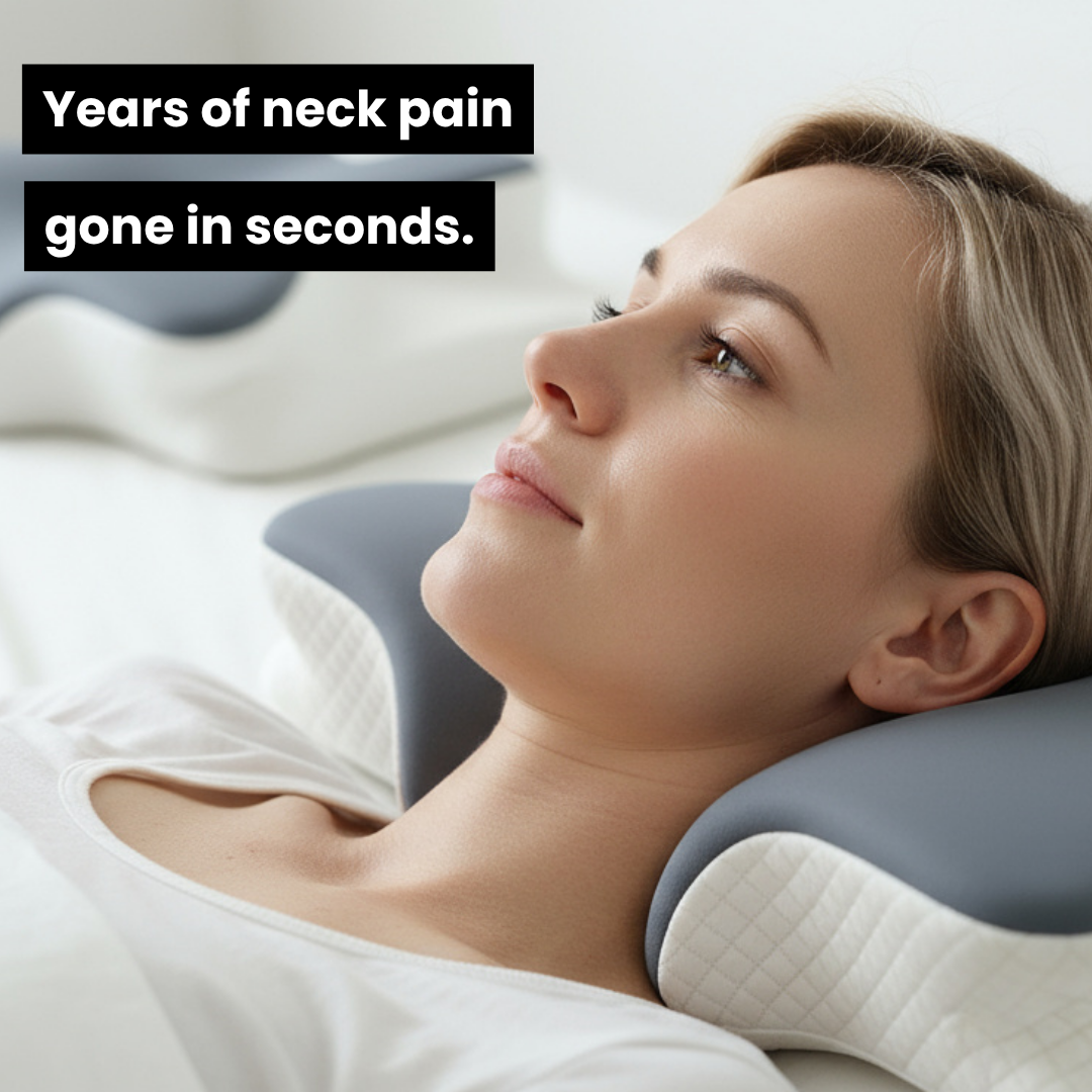 Sleepifly Pillow – Relieves Neck Pain, Reduces Snoring & Restores Deep Sleep